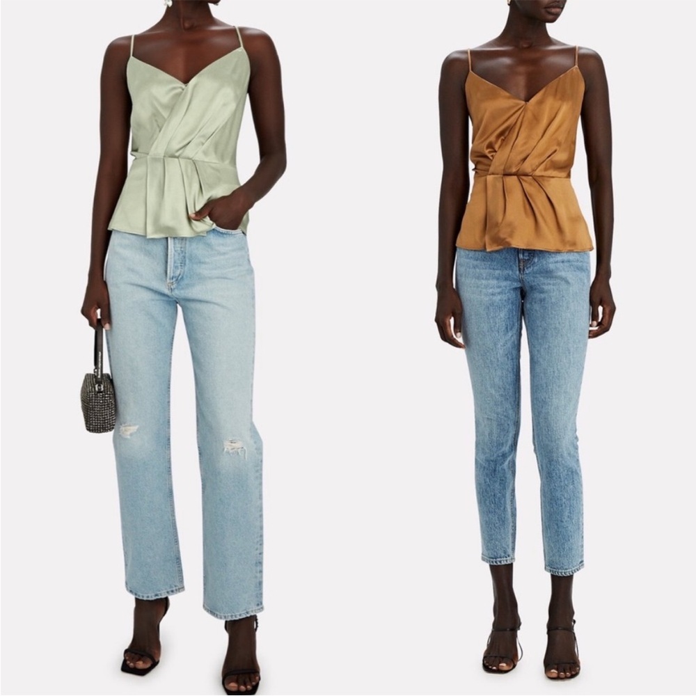 L'AGENCE Chiara Silk top - Picture 5 of 10